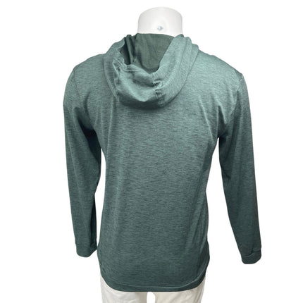 Nike Dri Fit Men's Green Long Sleeve Activewear Hooded Hoodie Sweatshirt Top M