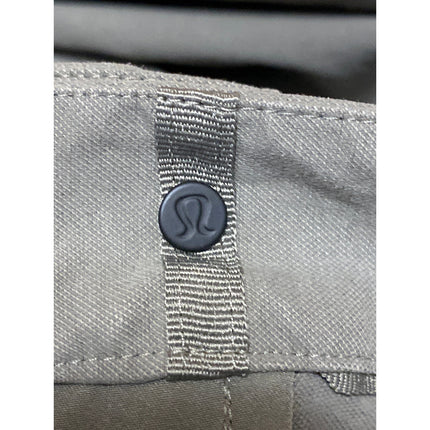 Lululemon Men's Green High Waist Straight Leg Chino Khaki Trousers Pants Size 32