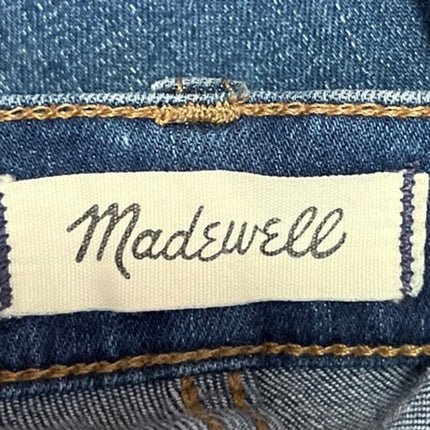 Madewell Roadtripper Blue Denim 10" High Rise Skinny Medium Wash Jeans Pants 26