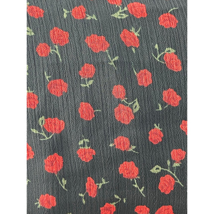 Miss Selfridge Black Floral Rose Halter Ruffle Open Back Sleeveless Blouse Top 6