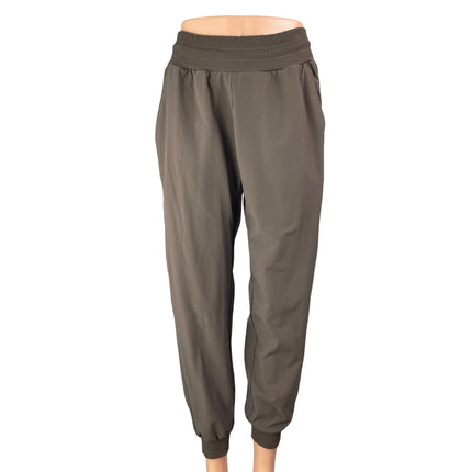 Andar Women's Brown Elastic High Waist Athletic Trousers Joggers Sweat Pants 6