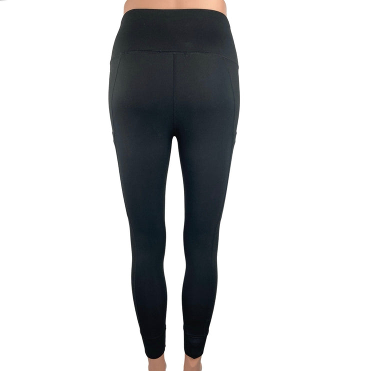 Fabletics Black Low Rise Skinny Leg Activewear Yoga Athletic Tight Leggings XS