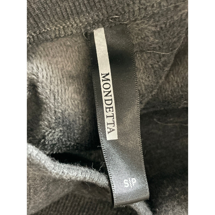 Mondetta Women's Gray Fleece Activewear Sweater Sweatshirt Bomber Coat Jacket S