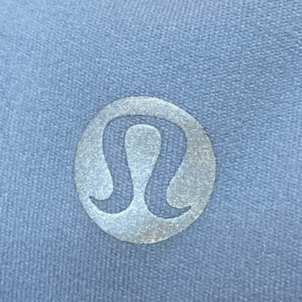 Lululemon Blue Gray Mid Rise Activewear Athletic Yoga Skinny Leggings Pants Sz 4