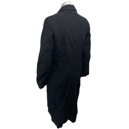Sandro Womens Black Double Breasted Collar Long Sleeve Trench Overcoat Jacket 8