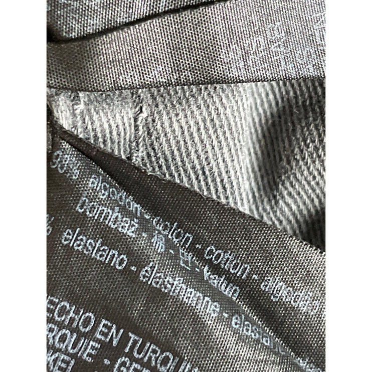 Zara Men's Gray High Waisted Classic Slim Skinny Straight Denim Jeans Pants 34
