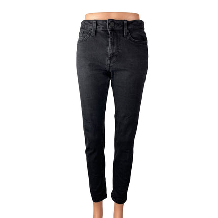 No Boundaries Women's Black High Waisted Classic Skinny Denim Jeans Pants 28x30