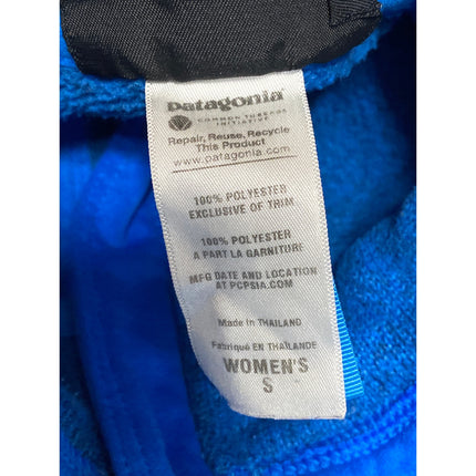 Patagonia Better Sweater Women's Blue Full Zip Long Sleeve Utility Jacket Size S
