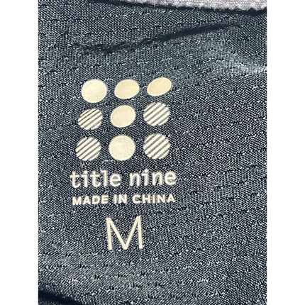 Title Nine Women's Gray Camo Camouflage Drawstring Mid Rise A-Line Skirt Size M