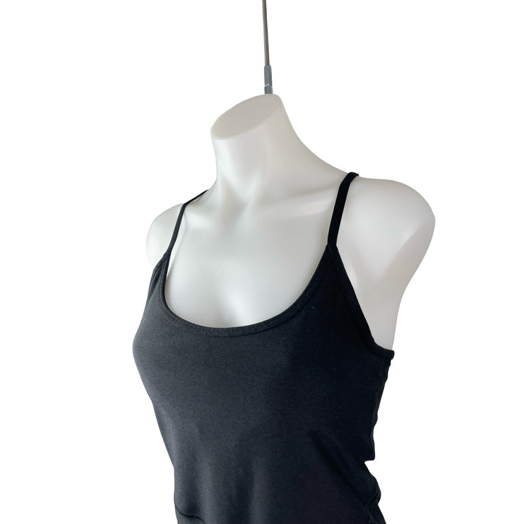 Old Navy Active Power Chill Black Athletic Activewear Cami Jumpsuit Romper Sz M