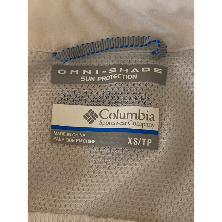 Columbia Silver Ridge II Women's Sleeveless Collared Button Down Shirt Top Sz XS