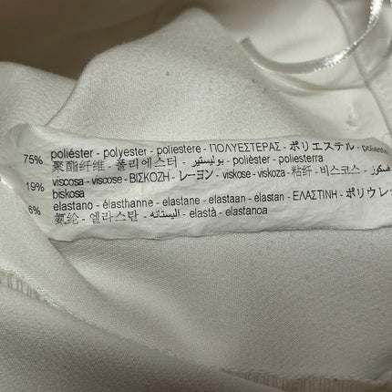 Zara Women's White Front Slit High Waisted Casual Mini Skirt Skort Size XS