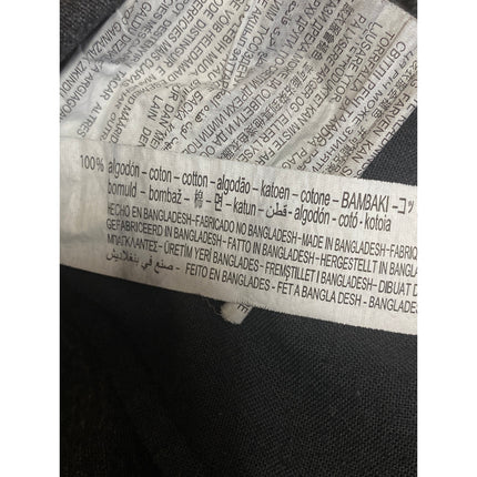 Zara Women's Black High Waisted Frayed Raw Hem Cut-off Denim Jeans Shorts Size 4