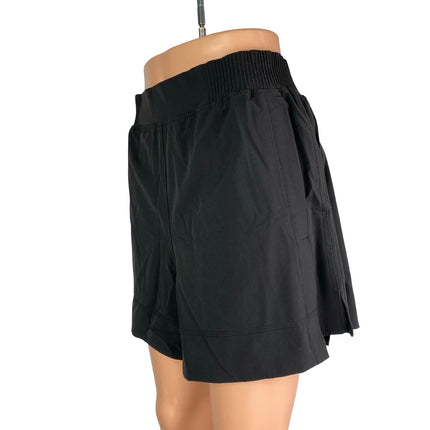 Lululemon Men's Black High Rise Yoga Gym Workout Athletic Activewear Shorts XL