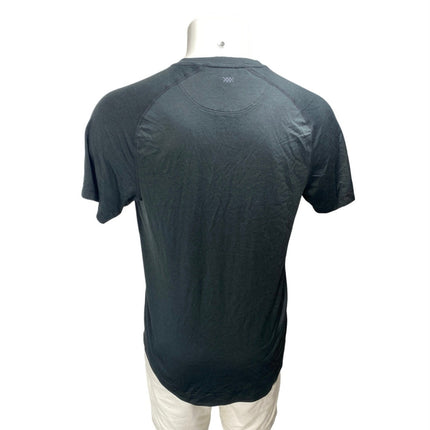 Rhone Reign Men's Black Short Sleeve Crew Neck Athletic T Shirt Tee Top Size M
