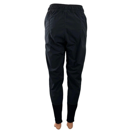 925 Fit Women's Black Drawstring Tapered Pocket Workout Athletic Pants Size S