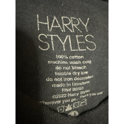 Harry Styles Love On Tour Bunny TV Women's Black Long Sleeve T-Shirt Tee Top M