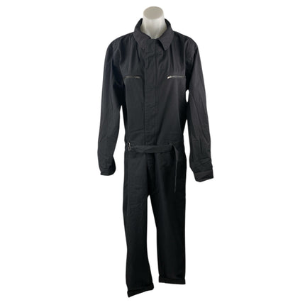 Shades of Grey By Micah Cohen Black Long Sleeve Utility Coverall Jumpsuit Size M