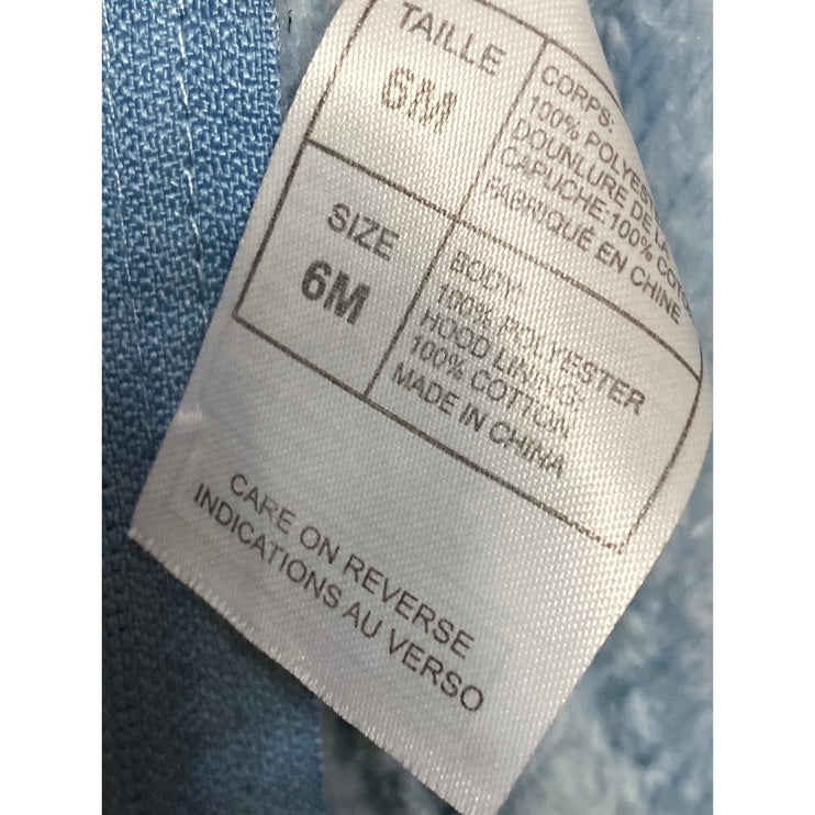 Disneyland Stitch Baby Costume Fleece Hoodie Bodysuit Pajama Onesie Jumpsuit 6M