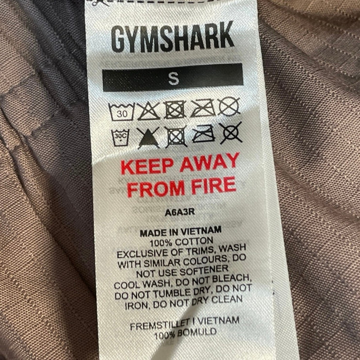 Gymshark Pumper Women's Brown Baggy Workout Athletic Jogger Sweat Pants Size S