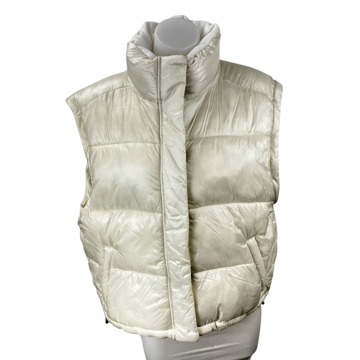Gilly Hicks Multiway Convertible Quilted Detachable Sleeve Puffer Coat Jacket L