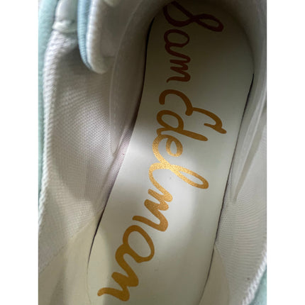 Sam Edelman Ivey Men's Green/White Lace Up Round Toe Athletic Sneakers Shoes 12