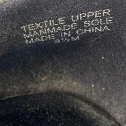 Ann Taylor Women's Black Suede Almond Toe Block Heel Slip On Pumps Shoes Sz 8.5