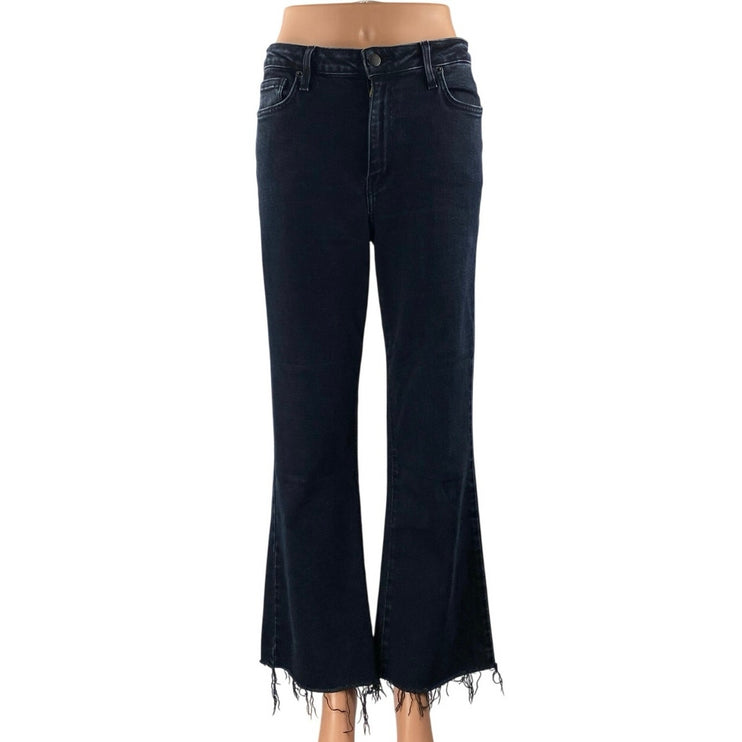 LTJ Letter to Juliet Black High Rise Flared Bootcut Bell Bottom Denim Jeans 28