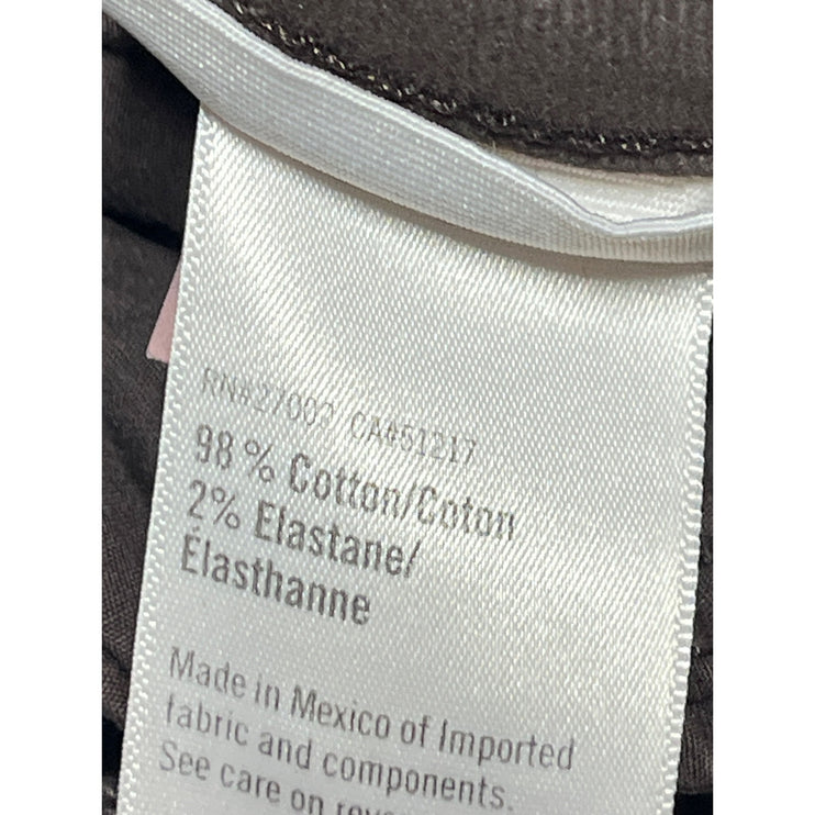 Paige Womens Brown High Waisted Straight Wide Leg Baggy Denim Jeans Pants Sz 26