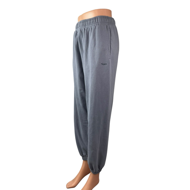 Aritzia TNA Gray Fleece Yoga Athletic Activewear Jogger Trousers Sweat Pants S