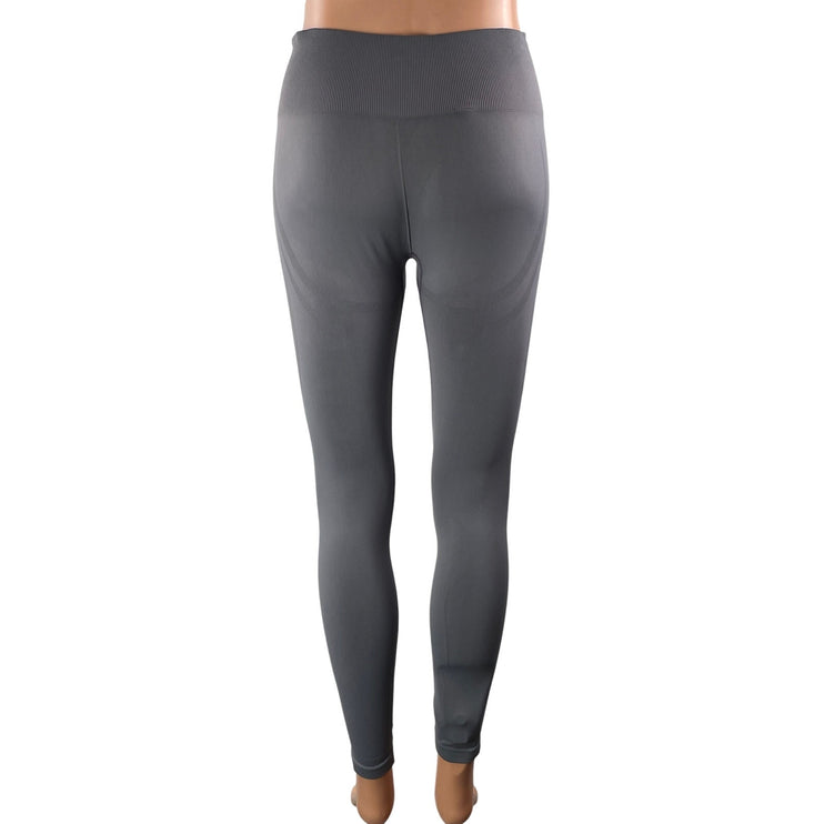Gymshark Women's Gray High Rise Yoga Running Workout Athletic Leggings Pants S