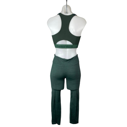 Outdoor Voices Tech Sweat Core Tank Top Leggings Yoga Athletic Activewear Set S