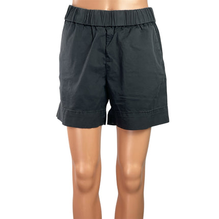 Everlane The Easy Short Women's Twill Black High Waisted Chino Casual Shorts 2