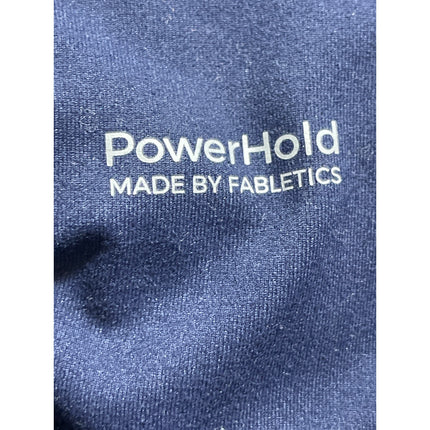 Fabletics PowerHold Women's Blue Mid Rise Skinny Yoga Athletic Leggings Pants M