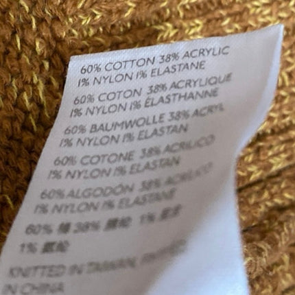 Urban Outfitters BDG Men's Brown Long Sleeve Knit Sweatshirt Sweater Top Size S