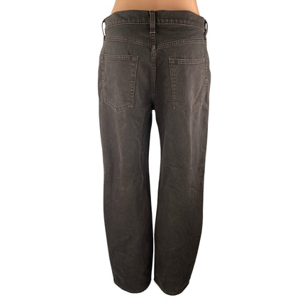 Gap 90s Loose Women's Brown Mid Rise Relaxed Straight Leg Denim Jeans Size 27