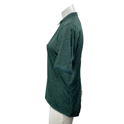 Outdoor Voices Rapha Green Short Sleeve Activewear Jersey Cycling T-shirt Top XL