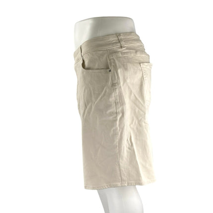 NEW Universal Standard Women's Beige Khaki Bermuda Golf Chino Shorts Size 26