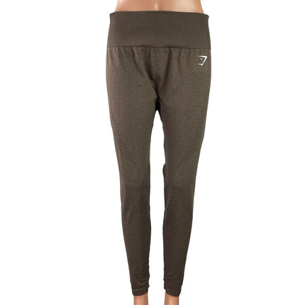 Gymshark Vital Seamless 2.0 Brown High Waist Skinny Activewear Leggings Pants M