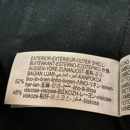 Zara Women's Black Buckle Belted Cargo Pockets High Rise Mini Skirt Skort Size S