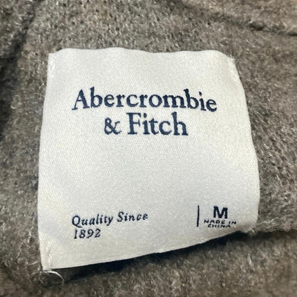 Abercrombie & Fitch Women's Gray Wool Turtleneck Long Sleeve Sweater Top Size M