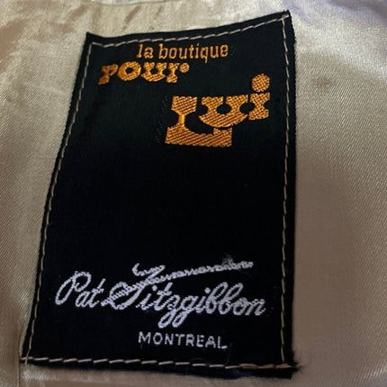 Pat Fitzgibbon Men's Brown Faux Suede Long Sleeve Blazer Suit Coat Jacket Size M