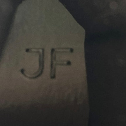 Just Fab Bria Women's Black Faux Leather Zip Up Platform Combat Boots Size 7.5