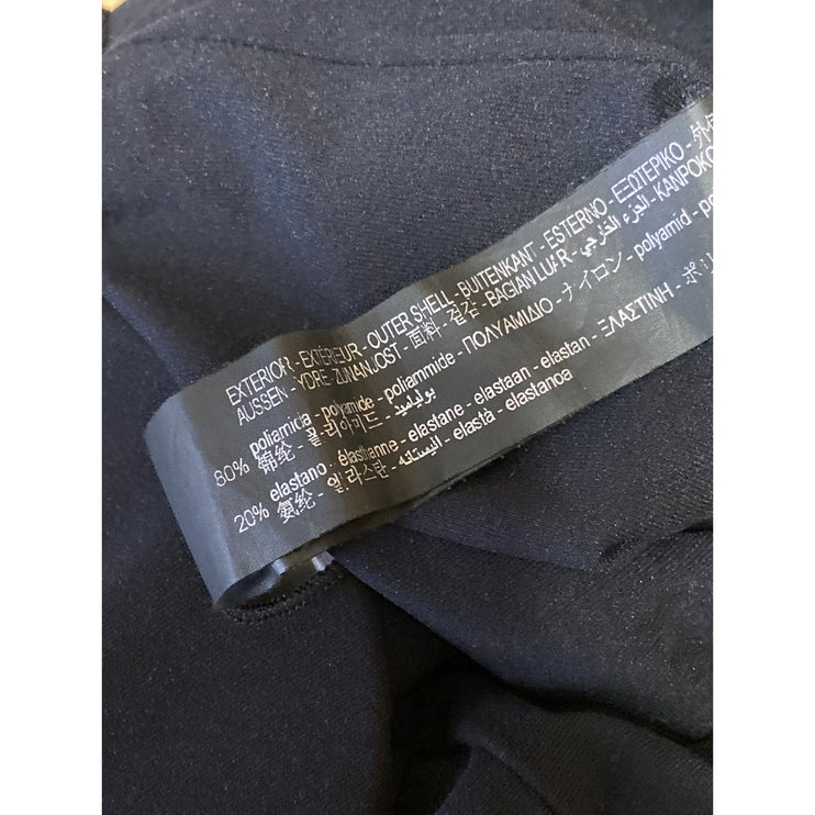 Zara Women's Black Sleeveless Square Neck Open Back Tank Bodysuit Top Size S