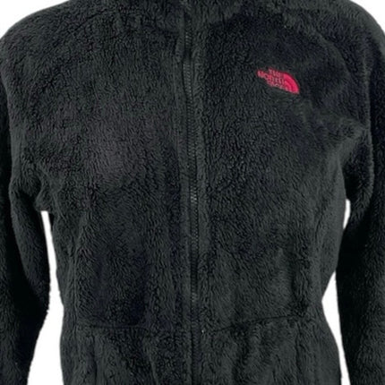 The North Face Pink Ribbon Osito Fleece Mock Neck Long Sleeve Coat Jacket Sz SP