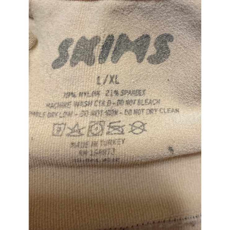 SKIMS Seamless Sculpt Brown Tan Cami Adjustable Strap Bralette Bra Top Size L/XL