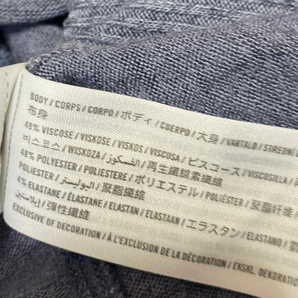 Abercrombie & Fitch Women's Blue Long Sleeve V Neck T Shirt Tee Top Size XS