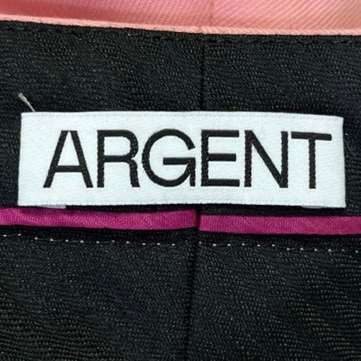 Argent Women's Pink Blazer Coat Jacket Trouser Dress Pants Suit Set Size 10