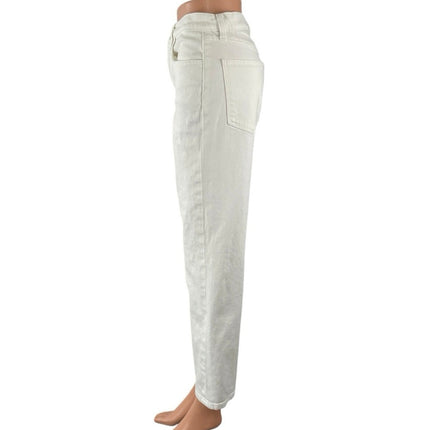 Joe's The Margot Slim Women's White High Rise Straight Ankle Denim Jeans Size 28