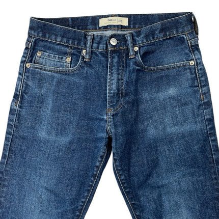Gap 1969 Men's Blue Mid Rise Medium Wash Slim Straight Denim Jeans Size 29x30